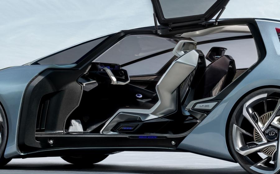 Интерьер Lexus LF-30 Electrified 2019 года  (фото 17 из 82)